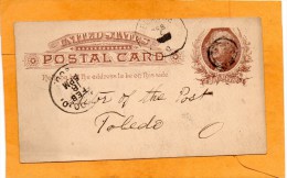 United States 1886 Card Mailed - ...-1900