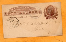 United States 1886 Card Mailed - ...-1900