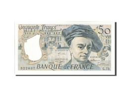 Billet, France, 50 Francs, 50 F 1976-1992 ''Quentin De La Tour'', 1992, NEUF - 50 F 1976-1992 ''Quentin De La Tour''