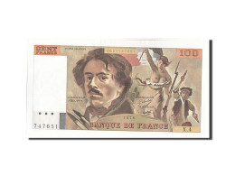 Billet, France, 100 Francs, 100 F 1978-1995 ''Delacroix'', 1978, SUP - 100 F 1978-1995 ''Delacroix''