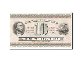 Billet, Danemark, 10 Kroner, 1954, KM:44s, TTB - Dänemark