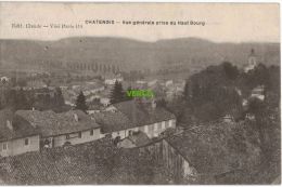 Carte Postale Ancienne De CHATENOIS – VUE GENERALE PRISE DU HAUT BOURG - Chatenois