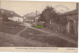 Carte Postale Ancienne De CHATENOIS – HAUT BOURG – CROIX DE ST-MARC AU Xve SIECLE - Chatenois