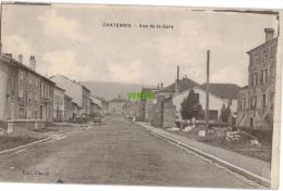 Carte Postale Ancienne De CHATENOIS – VUE DE LA GARE - Chatenois