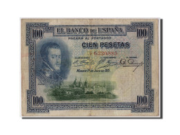 Billet, Espagne, 100 Pesetas, 1925, 1925-07-01, TB - 100 Peseten