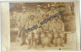 CPA Carte Photo Guerre 14-18 Militaire Sanitaire Médecin Régiment WW1 RILLY Marne 51 - Rilly-la-Montagne