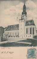 Baden Bei Wien - Pfarrkirche - Scan Recto-verso - Baden Bei Wien