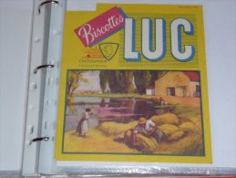 Buvard Biscottes  LUC  Ferme - Zwieback