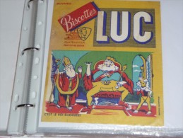 Buvard Biscottes  LUC  C Est Le Roi Dagobert - Zwieback