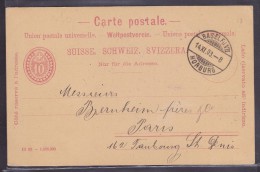 Suisse - Lettre - Marcofilie