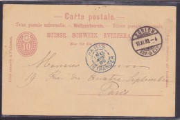 Suisse - Lettre - Marcofilia