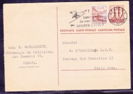 Suisse - Lettre - Marcophilie