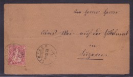 Suisse - Lettre - Marcofilie