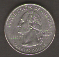 STATI UNITI QUARTER DOLLAR 2000 MASSACHUSETTS THE BAY STATE - 1999-2009: State Quarters