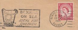 1964 Bexhill On Sea GB COVER Illus SLOGAN Pmk BEXHILL ON SEA IDEAL FOR CHILDREN  Stamps - Covers & Documents