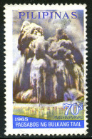 PHILIPINAS 1968 - Air Stamp Volcano Eruption Used - Volcanos