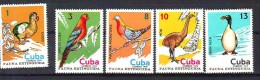 Cuba 1974 Y Fauna Extinct Birds Mi No 1989-93 MNH - Ungebraucht