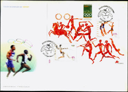 SYDNEY PARALYMPICS-2000-PORTUGAL-MS ON FDC-FC-66 - Eté 2000: Sydney - Paralympic