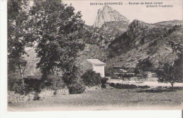 BUIS LES BARONNIES ROCHER DE SAINT JULIEN ET SAINT TROPHIME (ATTELAGE CHAVAL) 1919 - Buis-les-Baronnies