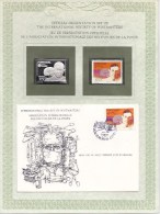 PORTUGAL ENSEMBLE PHILATELIQUE TIMBRE EN ARGENT TIMBRE IDENTIQUE NEUF ENVELOPPE FDC STAMP SILVER - EGAS MONIZ - Nuevos