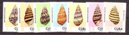 Cuba 1973 Y Sea Life Shells Mi No 1918-24 MNH - Unused Stamps