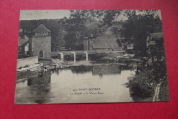 Cp Pont Scorff Le Scorff Et Le Vieux Pont - Pont Scorff