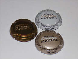 3 CAPSULES DE CHAMPAGNE - PIERRE MIGNON - Collections