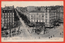 CPA 75020 TOUT PARIS XXe - Vue Panoramique De La Rue Des Pyrénées, De L´Avenue Gambetta... ° F. F. Fleury N° 2018 - Arrondissement: 20