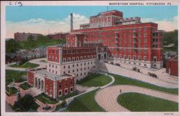 POST CARD MONTEFIORE HOSPITAL, PITTSBURGH, PA. - Pittsburgh