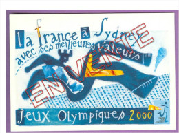 Jeux Olympiques De Sydney 2000 - Ministère Des Sports France - Image: Ivan Sigg - Athlétisme Saut En Longueur - Olympic Games