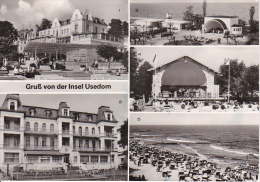 AK Gruß Von Der Insel Usedom - Mehrbildkarte  (17137) - Usedom