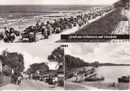 AK Gruß Aus Kölpinsee Auf  Usedom - Mehrbildkarte - 1982 (17140) - Usedom