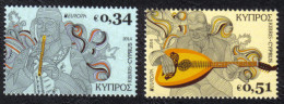 CHYPRE 2014 - Instruments De Musique Nationaux, Europa 2014 - 2 Val Neufs // Mnh - 2014