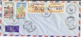 LMM13 - LAOS (ROYAUME) - LETTRE AVION - Laos