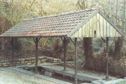 NORD PAS DE CALAIS - 59 - NORD  - BAVAY - CPSM GF Couleur - Lavoir Des Foulons à Louvignies - Bavay