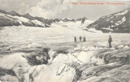 Furka-Grimsel-Route - Rhonegletscher - Edition Photoglos - Carte Non Circulée - Alpinisme