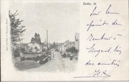 Delcampe - DELLE 90    Vue Générale  CPA 1900 - Delle