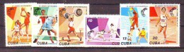 Cuba 1978 Y Sport Centralamerican Games Mi No 2309-14 MNH - Neufs