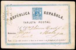 CORDOBA - EDI O EP 1 - EP CIRC. DE PRIEGO A MALAGA 10/1/1875 - Briefe U. Dokumente