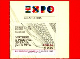 Nuovo - ITALIA - 2015 - Expo Milano 2015 - 0,80 € • Xilografia Tratta Dal Testo "Della Agricoltura - 0,80 € - 2011-20: Mint/hinged