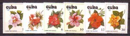 Cuba 1978 Y Flora Plants Flowers Mi No 2356-61 MNH - Nuovi