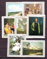 Cuba 1968 Y Art Paintings San Alejandro Mi No 1447-53 MNH - Neufs