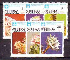 Cuba 1978 Y Flora Plants Cactus Mi No 2294-99 MNH - Nuovi