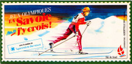 Jeux Olympiques - La Savoie, Moi J´y Crois - Ski De Fond - Olympic Games