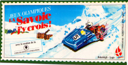 Jeux Olympiques - La Savoie, Moi J´y Crois - Bobsleigh - Luge - Jeux Olympiques