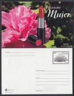 2011-EP-3 CUBA 2011. Ed. WOMEN  DAY .  POSTAL STATIONERY. DIA DE LA MUJER. FLOWERS. UNUSED. - Lettres & Documents