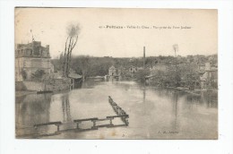 Cp , 86 , POITIERS , Vallée Du CLAIN , Vue Prise Du Pont JOUBERT , Voyagée 1918 - Poitiers