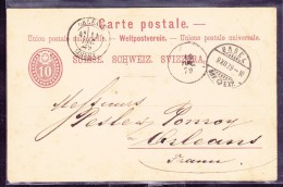 Suisse - Lettre - Poststempel