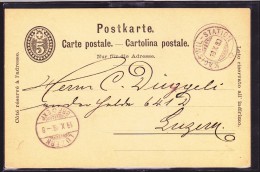 Suisse - Lettre - Marcofilie