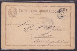 Suisse - Lettre - Marcophilie